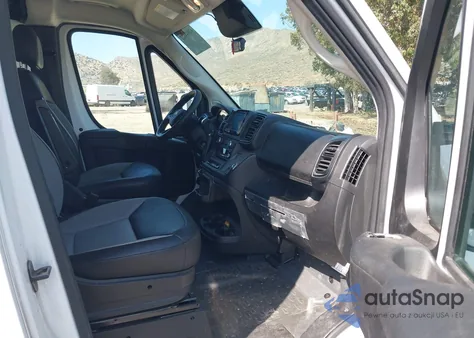 2023 Ram Promaster 3500 Cargo Van High Roof 159 Wb Ext from USA, damaged, VIN 3C6MRVJG7PE536680